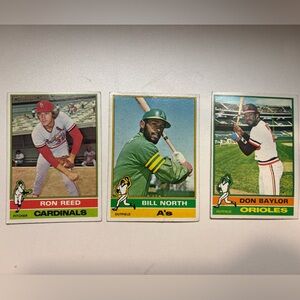 Vintage Baseball Cards Set